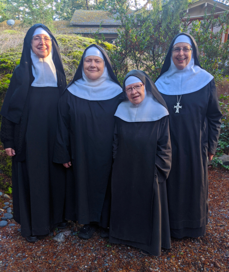 Installaion of New Prioress by Mother Abbess Lucia
